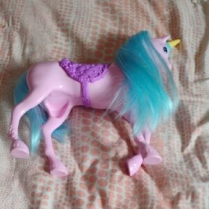 Mattel Barbie unicorn with mane and tail